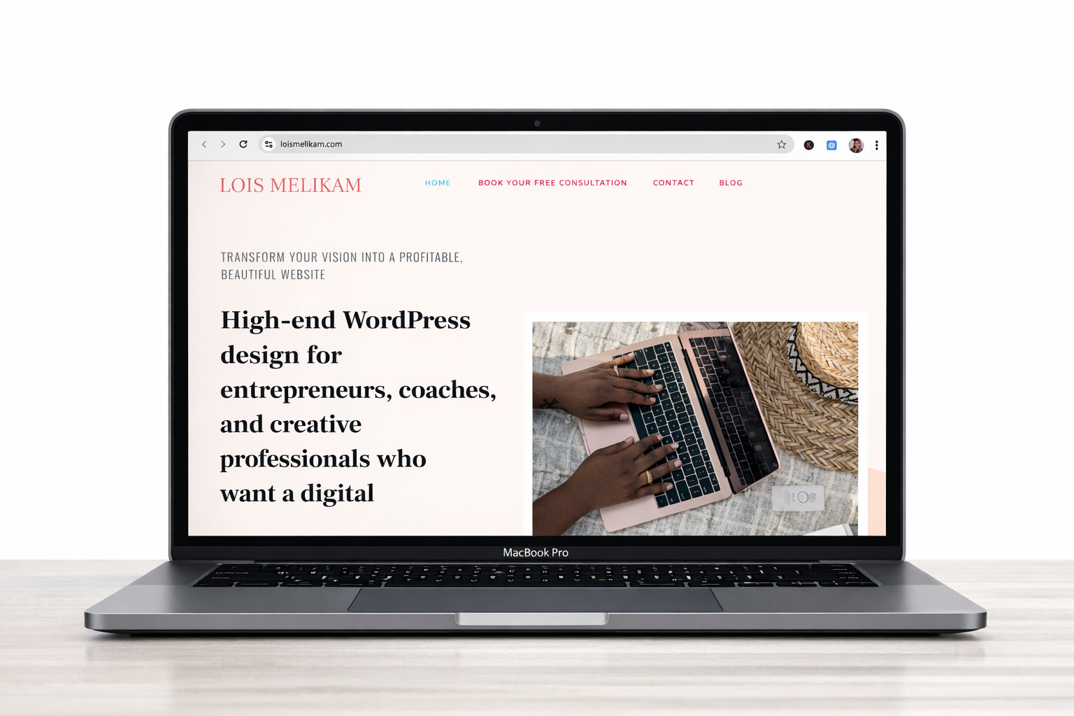 WordPress Website for a Creative Digital Brand